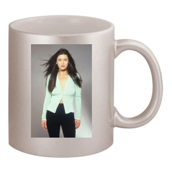 Catherine Zeta-Jones 11oz Metallic Silver Mug