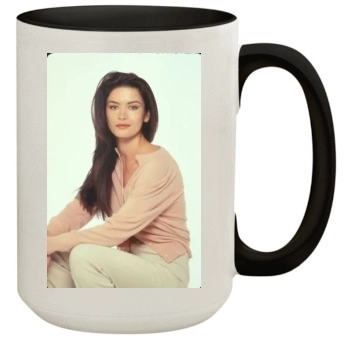 Catherine Zeta-Jones 15oz Colored Inner & Handle Mug