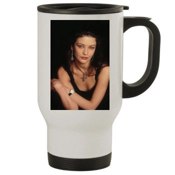 Catherine Zeta-Jones Stainless Steel Travel Mug