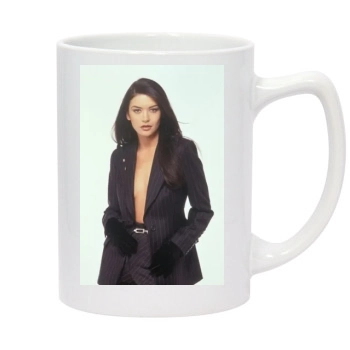 Catherine Zeta-Jones 14oz White Statesman Mug