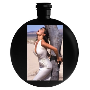 Catherine Zeta-Jones Round Flask