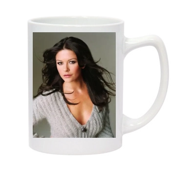 Catherine Zeta-Jones 14oz White Statesman Mug