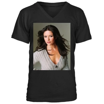 Catherine Zeta-Jones Men's V-Neck T-Shirt