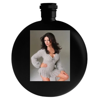 Catherine Zeta-Jones Round Flask