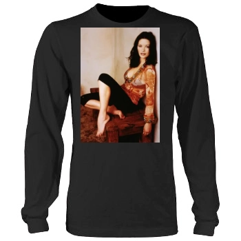 Catherine Zeta-Jones Men's Heavy Long Sleeve TShirt