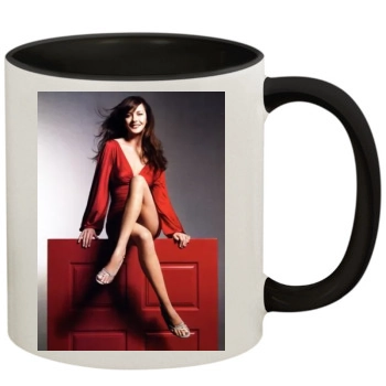 Catherine Zeta-Jones 11oz Colored Inner & Handle Mug