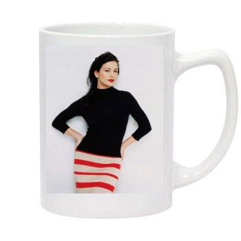 Catherine Zeta-Jones 14oz White Statesman Mug