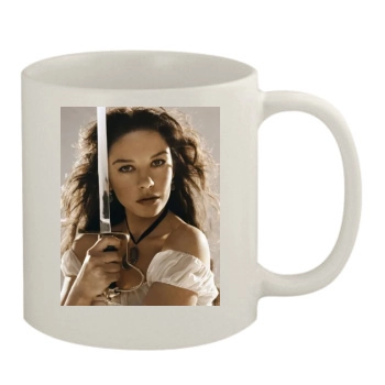 Catherine Zeta-Jones 11oz White Mug