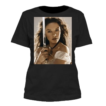 Catherine Zeta-Jones Women's Cut T-Shirt