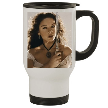 Catherine Zeta-Jones Stainless Steel Travel Mug