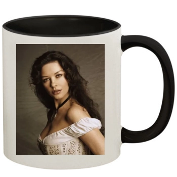 Catherine Zeta-Jones 11oz Colored Inner & Handle Mug