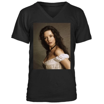 Catherine Zeta-Jones Men's V-Neck T-Shirt