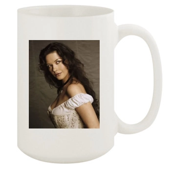 Catherine Zeta-Jones 15oz White Mug