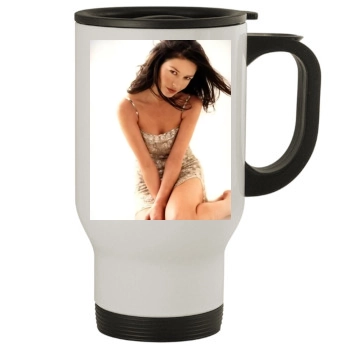 Catherine Zeta-Jones Stainless Steel Travel Mug