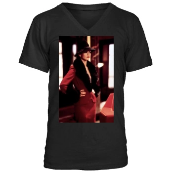 Catherine Zeta-Jones Men's V-Neck T-Shirt