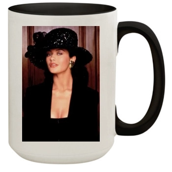 Catherine Zeta-Jones 15oz Colored Inner & Handle Mug