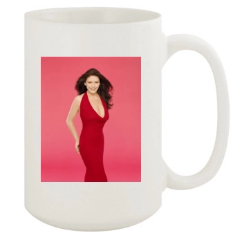 Catherine Zeta-Jones 15oz White Mug