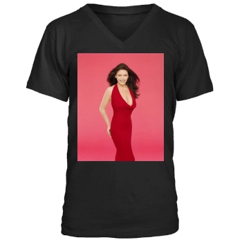 Catherine Zeta-Jones Men's V-Neck T-Shirt