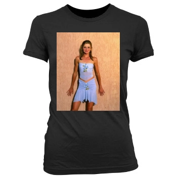 Daniela Hantuchova Women's Junior Cut Crewneck T-Shirt