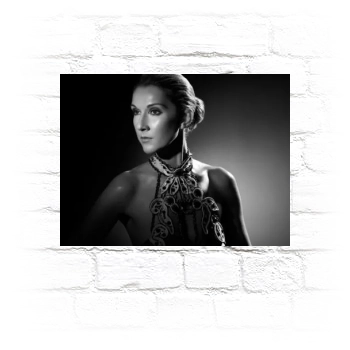 Celine Dion Metal Wall Art