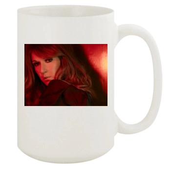 Celine Dion 15oz White Mug