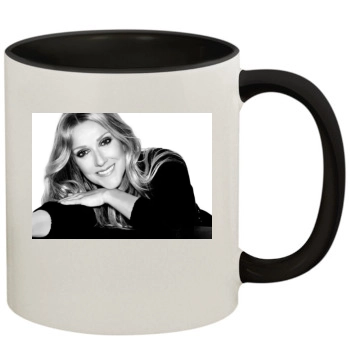 Celine Dion 11oz Colored Inner & Handle Mug