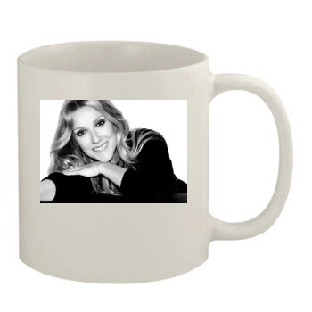 Celine Dion 11oz White Mug