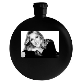 Celine Dion Round Flask