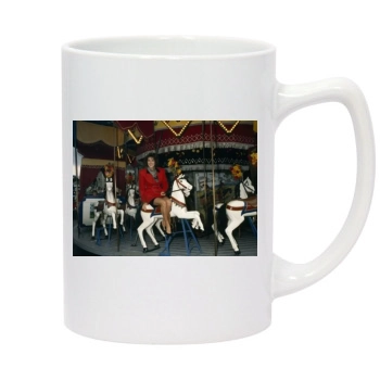 Celine Dion 14oz White Statesman Mug