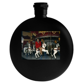 Celine Dion Round Flask