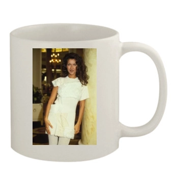 Celine Dion 11oz White Mug