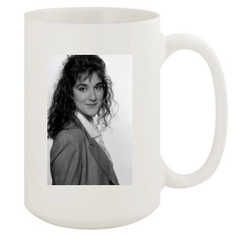 Celine Dion 15oz White Mug