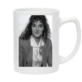 Celine Dion 14oz White Statesman Mug