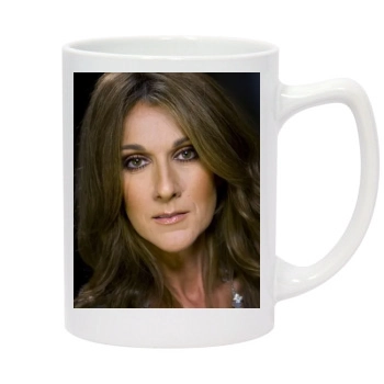 Celine Dion 14oz White Statesman Mug