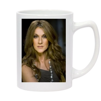 Celine Dion 14oz White Statesman Mug