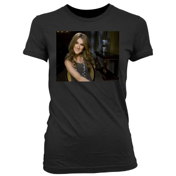 Celine Dion Women's Junior Cut Crewneck T-Shirt