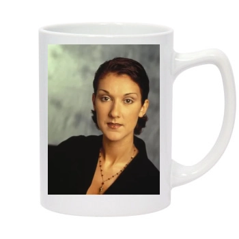 Celine Dion 14oz White Statesman Mug