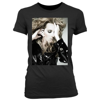 Celine Dion Women's Junior Cut Crewneck T-Shirt