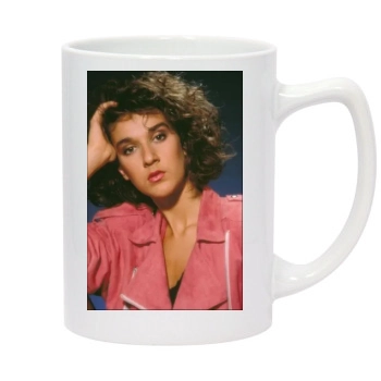 Celine Dion 14oz White Statesman Mug