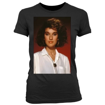 Celine Dion Women's Junior Cut Crewneck T-Shirt