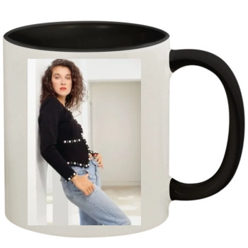 Celine Dion 11oz Colored Inner & Handle Mug