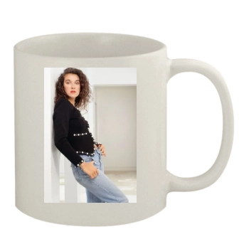 Celine Dion 11oz White Mug