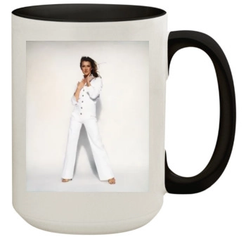 Celine Dion 15oz Colored Inner & Handle Mug