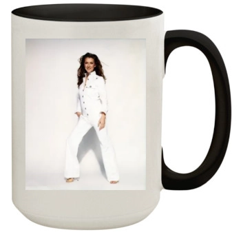 Celine Dion 15oz Colored Inner & Handle Mug