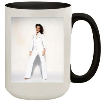 Celine Dion 15oz Colored Inner & Handle Mug