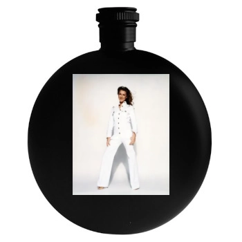 Celine Dion Round Flask