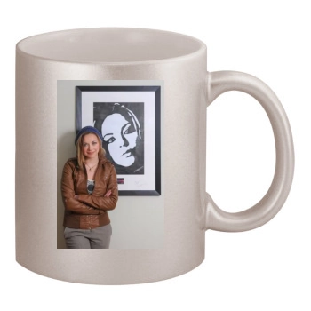 Charlotte Church 11oz Metallic Silver Mug