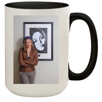 Charlotte Church 15oz Colored Inner & Handle Mug