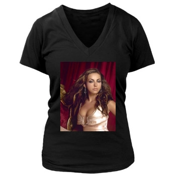 Charlotte Church Women's Deep V-Neck TShirt