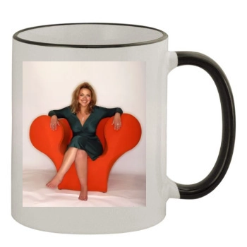 Charlotte Church 11oz Colored Rim & Handle Mug